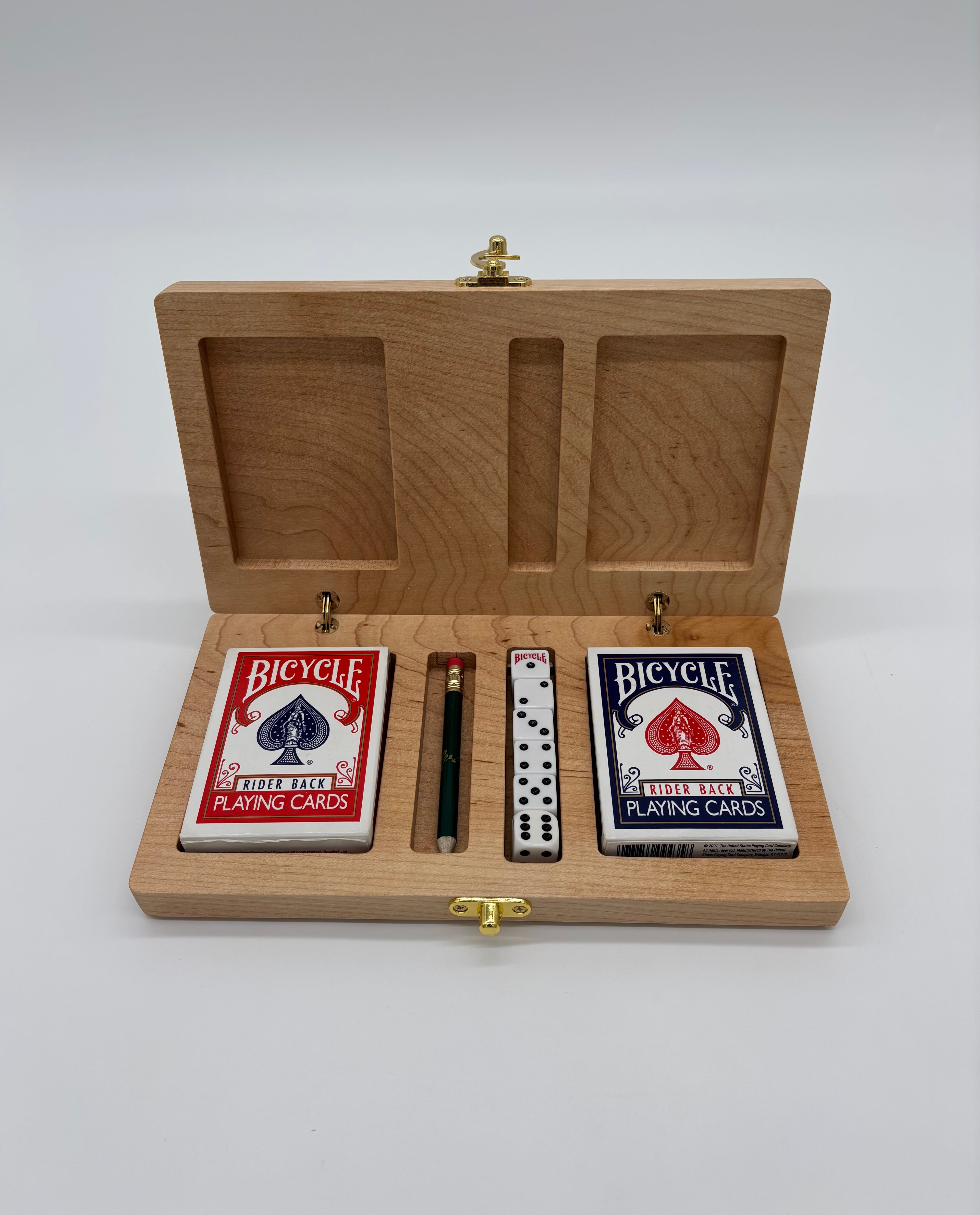 Maple Gambler's Box