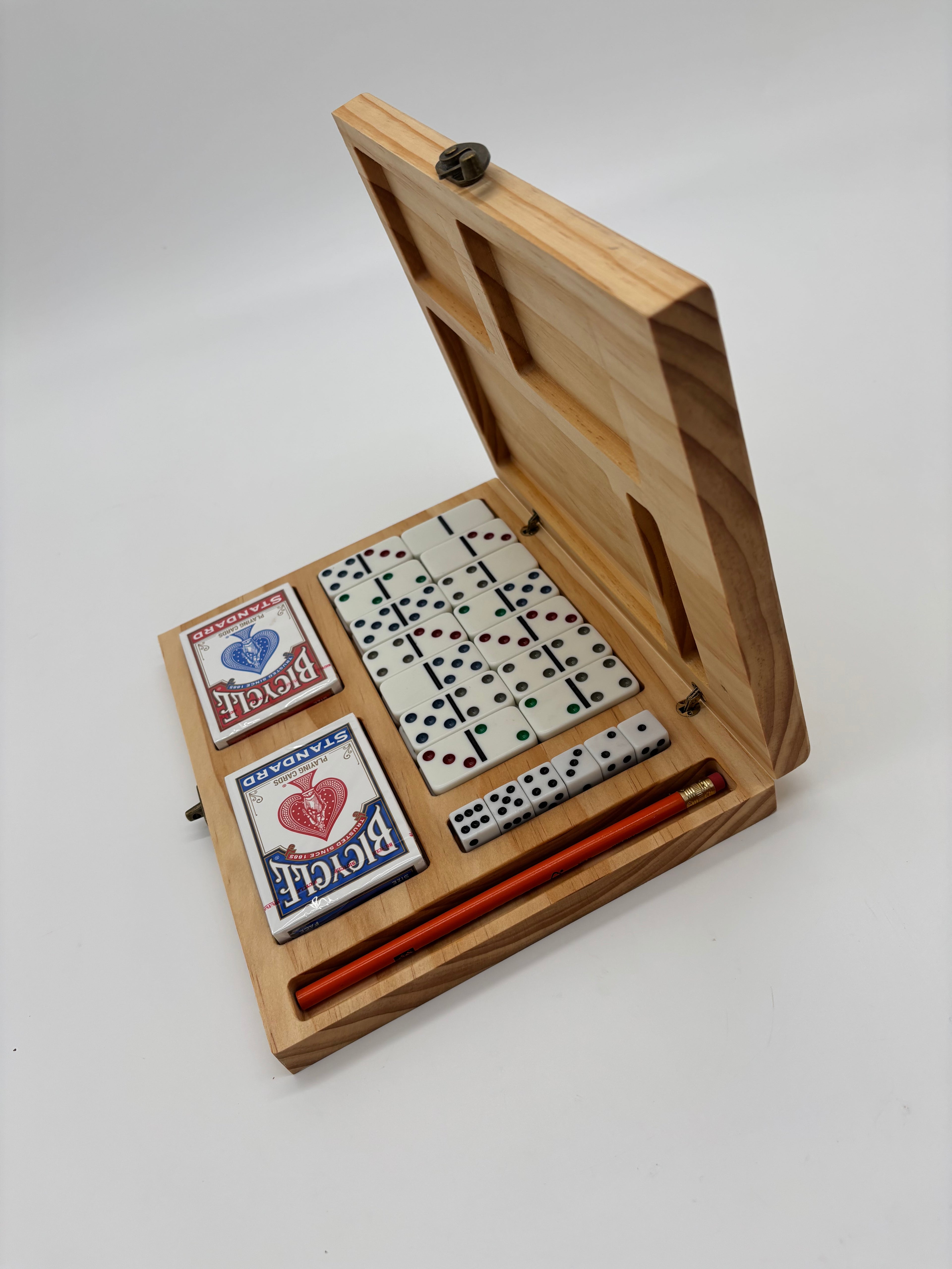 Oak XL Gambler's Box Wooden