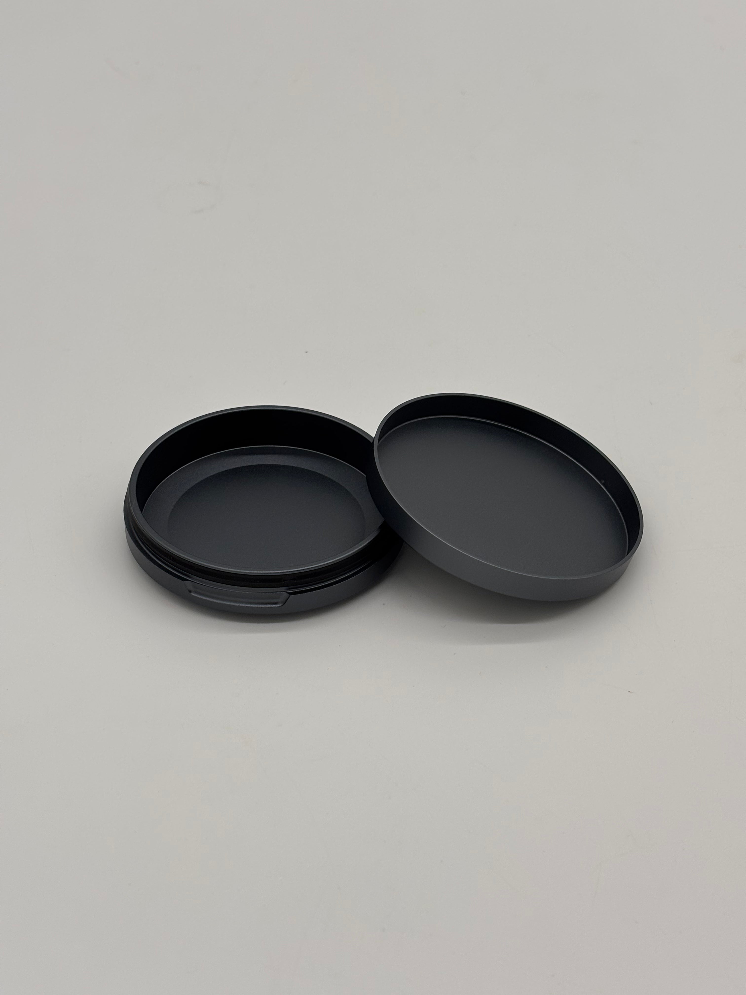 Slim Gunmetal Gray Nicotine Pouch Tins
