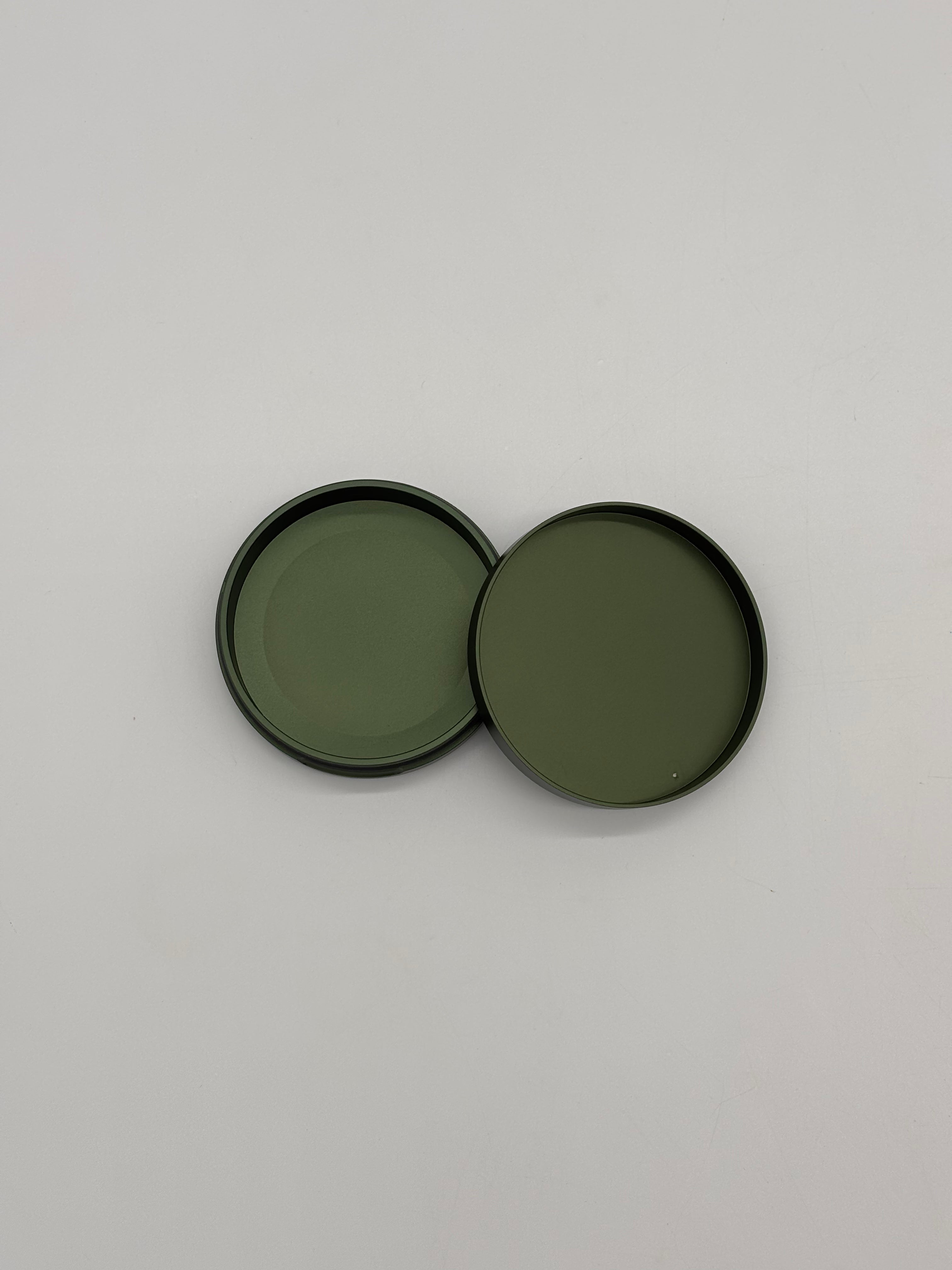 Slim Military Green Nicotine Pouch Tins