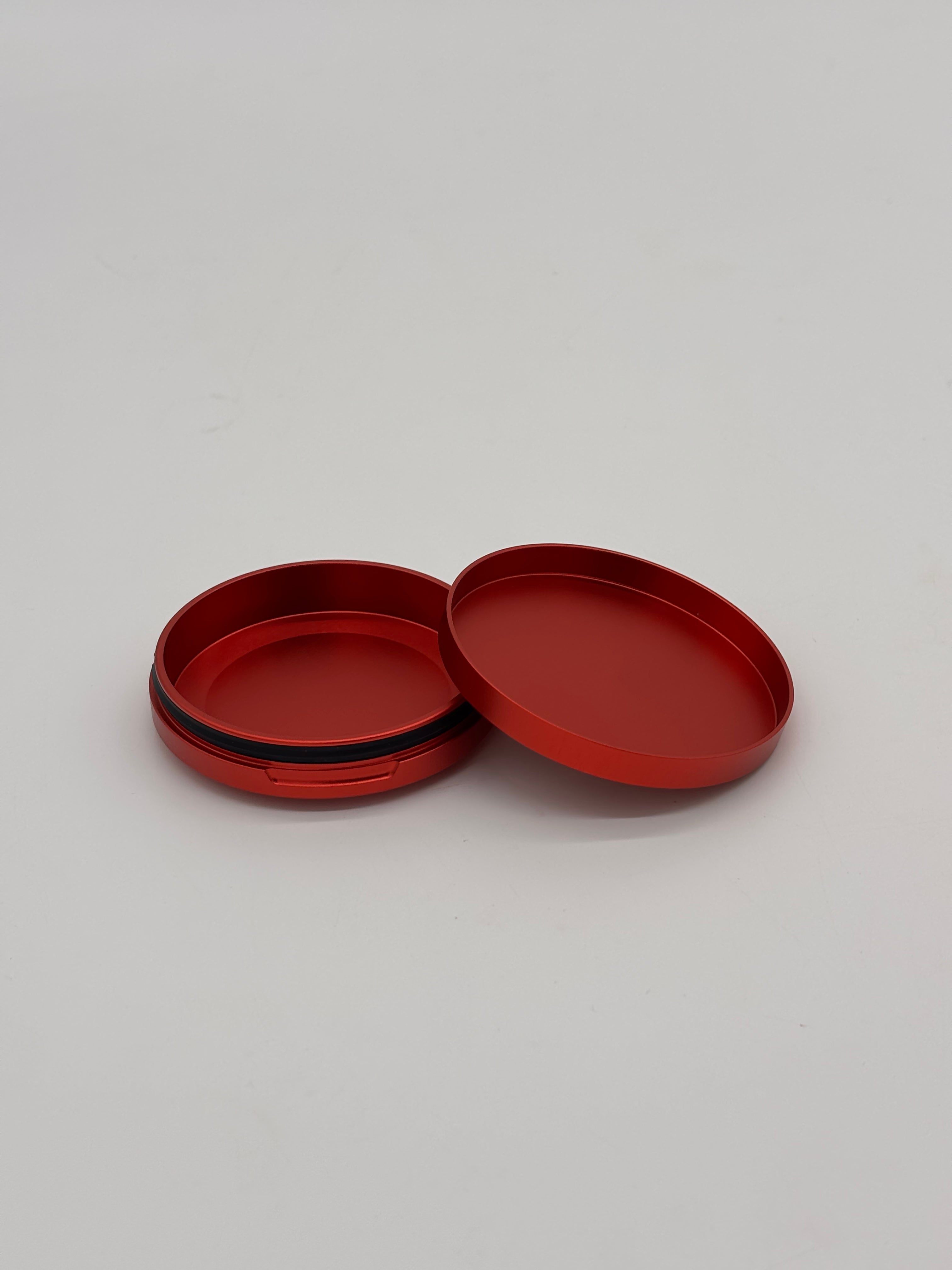 Slim Red Nicotine Pouch Tins