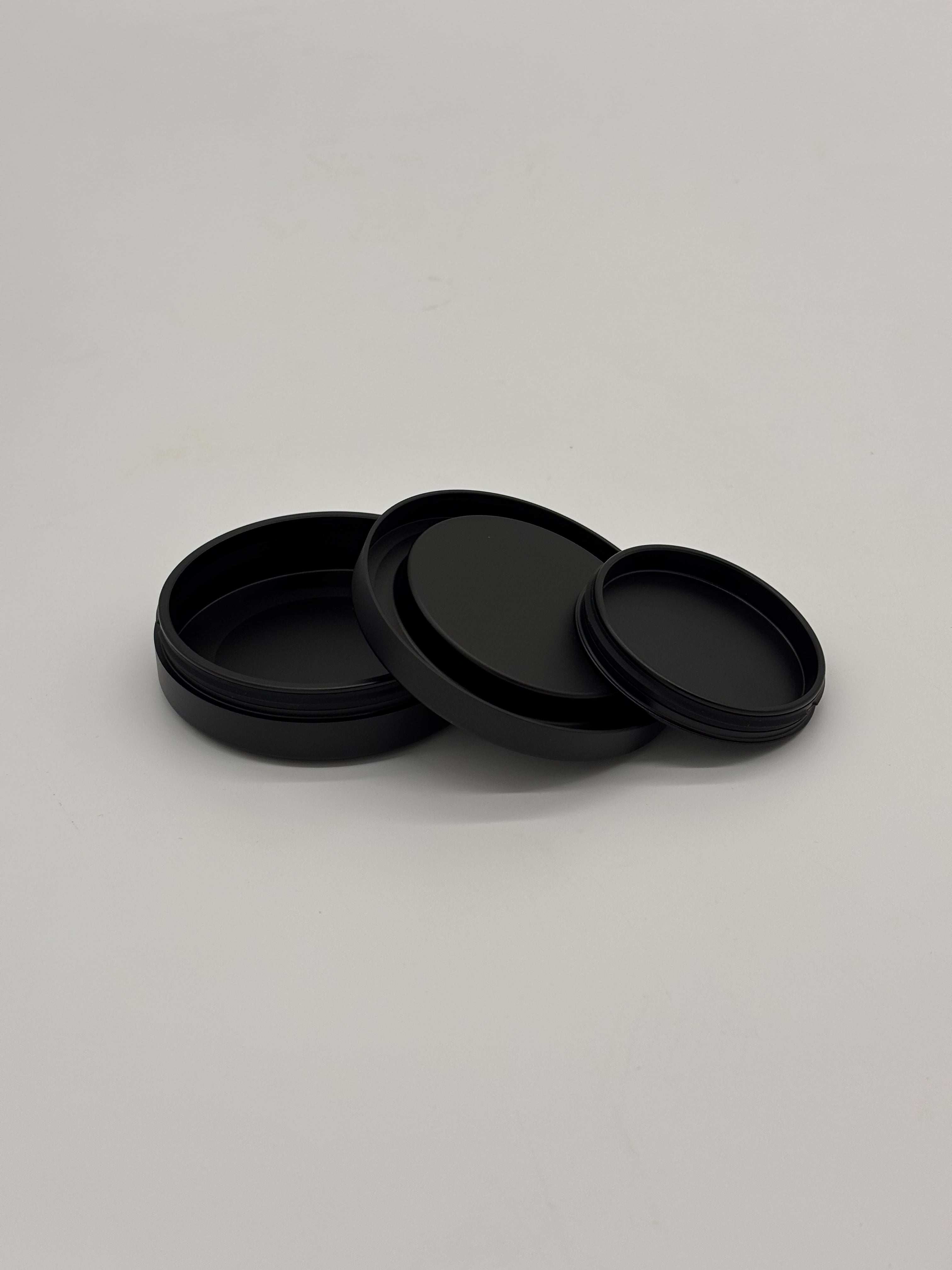 Standard Black Nicotine Pouch Tin