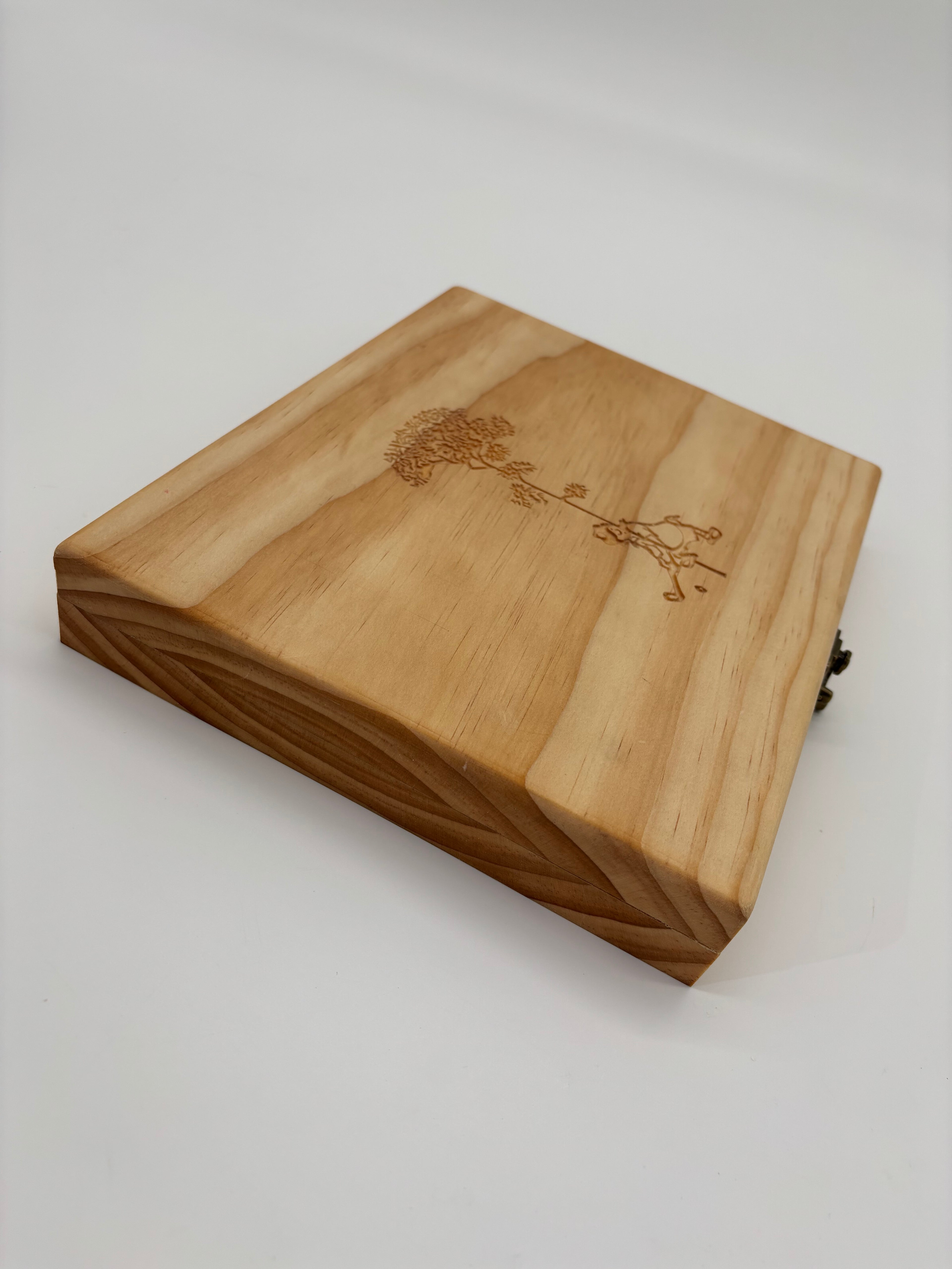 XL Gambler's Box Oak Wood